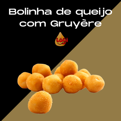 Bolinha de queijo com Gruyère