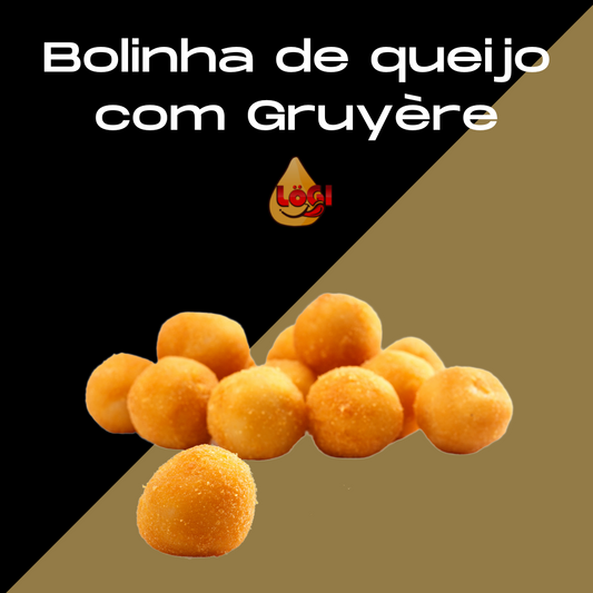 Bolinha de queijo com Gruyère